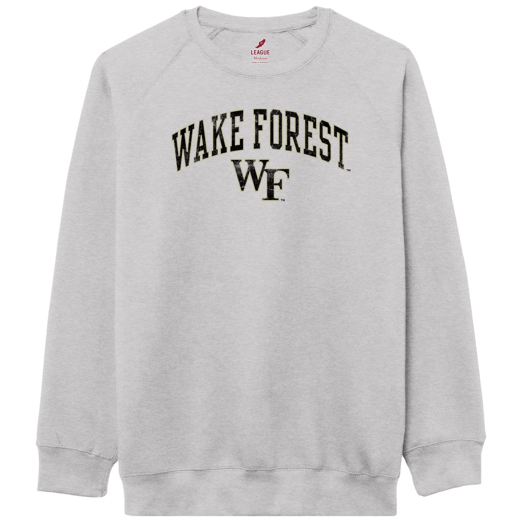  Wake Forest Demon Deacons League Collegiate Wear Essentials 2.0 Pullover Sweatshirt - Heather Gray